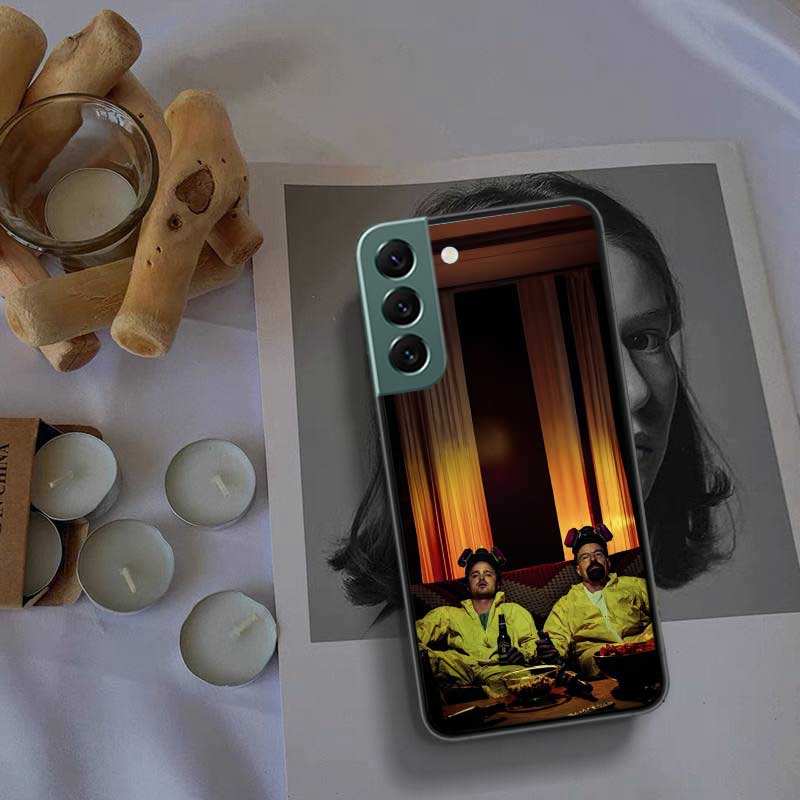 Breaking Bad Phone Case For Samsung Galaxy S22 S25 Ultra S21 S10 Plus S25Edge S20 S23 S24 FE S10E Cover Silicone Soft TPU Clear