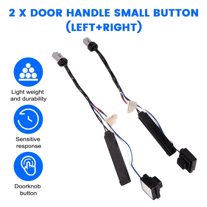 LH RH Ручка передней двери Маленькая кнопка Для Kia KX5 SPORTAGE QL 2016 82657D9000 82658D9000-A99D