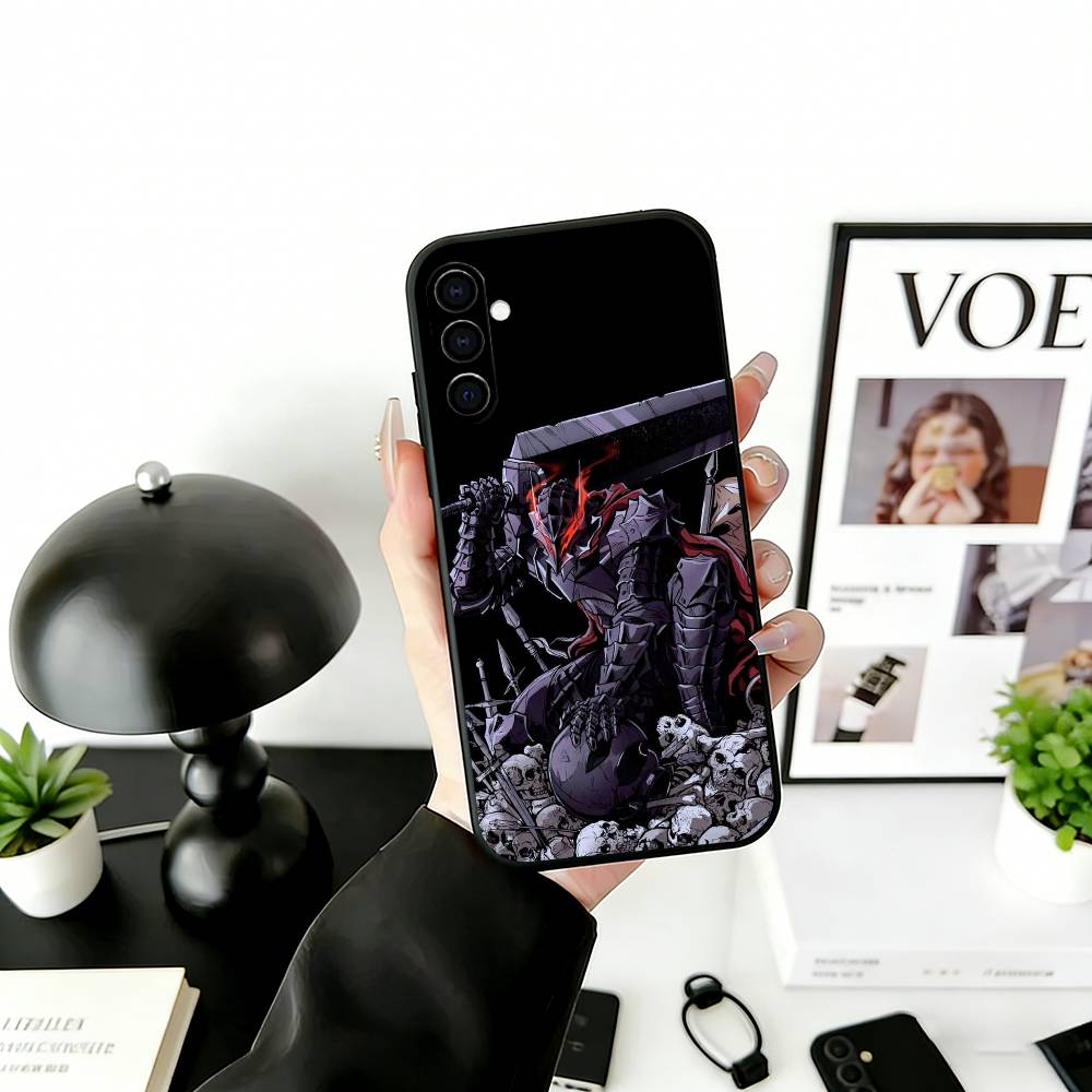 Крутой Популярный Чехол Для Телефона С Комиксом B-Berserk Для Samsung Galaxy A73,A72,A71,A70,A53,A52,A51,Мягкий Черный Силиконовый Чехол
