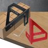 Алюминиевый угольник-треугольник 45 и 90 градусов - Прецизионный 3D многоугольный разметочный измерительный инструмент для инженера плотника