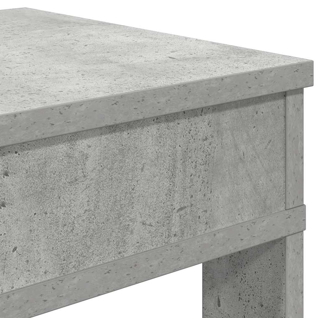 Shoe Rack Concrete Grey 80 x 30 x 98 cm Particleboard