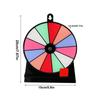 Prize Wheel Non-slip Wheel of Fortune Game Spinner with Stand Erasable Acrylic Board Roulette Wheel 12Slots Tabletop Prize Wheel