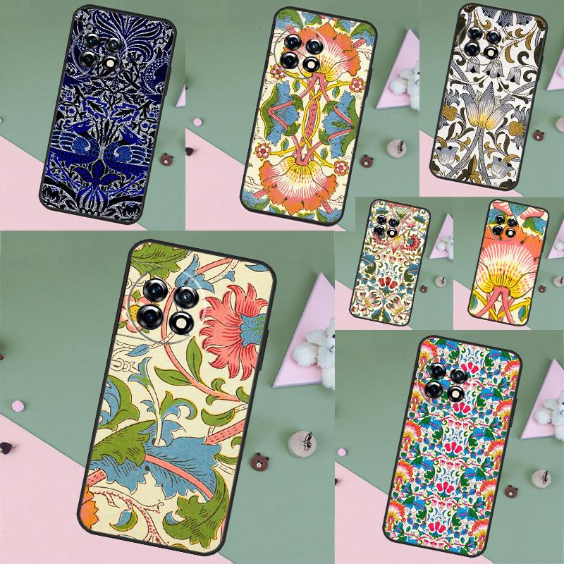 Чехол William Morris Lodden для OnePlus Nord N20 N30 CE 5 3 4 Lite OnePlus 15 13 12 11 10 Pro 10T 13T 13R 15R