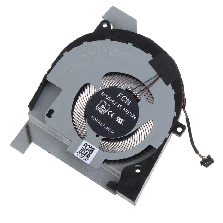 Охлаждающий вентилятор кулер процессора для ноутбука Latitude 5501 5511/Precision 3541 3551 Компьютерный ноутбук 4-проводной тихий радиатор