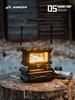 Керосиновая печь Shinetrip Retro: Печь «Танец пламени» из нержавеющей стали для приготовления пищи на открытом воздухе и кемпинга.