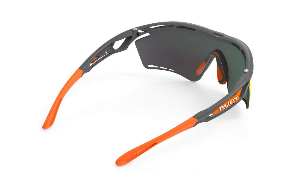 Солнцезащитные очки Tralix XL с дужками для линз 52 мм [RUDYPROJECT], Оранжевые, Ширина 134 мм, Длина 136 мм, Высота