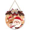 Премиальный настенный/дверной подвес с принтом «Счастливого Рождества» для дома и рождественских украшений - Рождественские подарочные товары