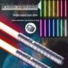 Металлический световой меч Star Wars Cross Два в одном: Цветные, Светящиеся, Вибрационные функции для студентов