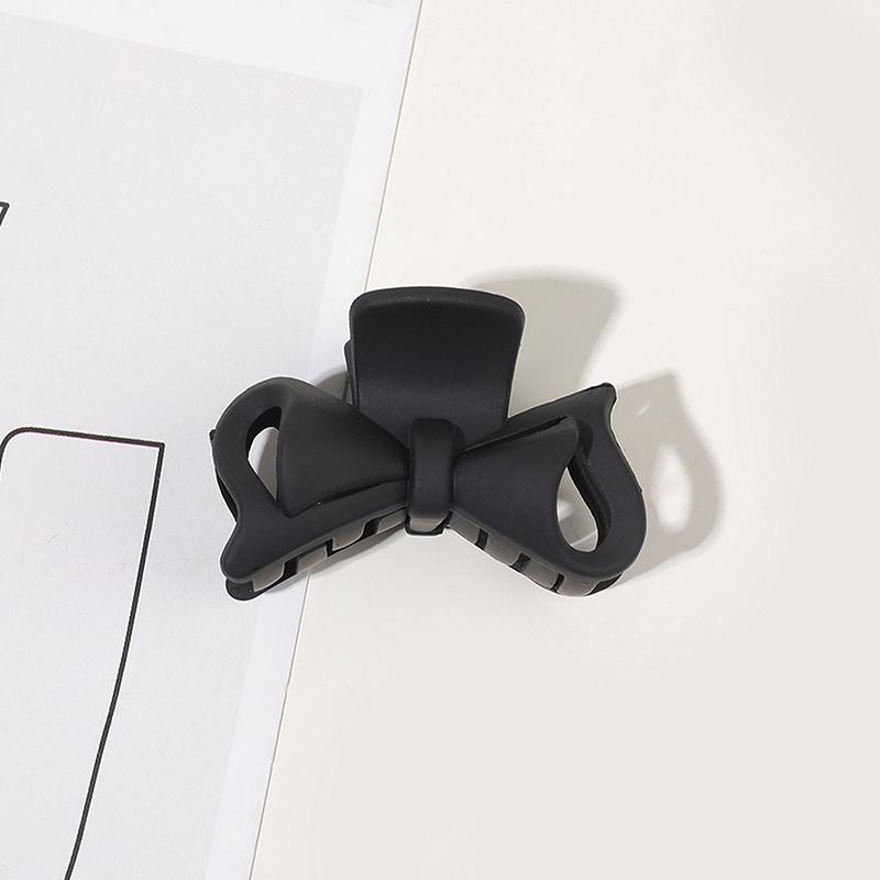4,5 см матовый простой бант заколка для волос маленькая уличная женская зажимная акула заколка для волос праздничный праздничный аксессуар для волос для девушек подарок