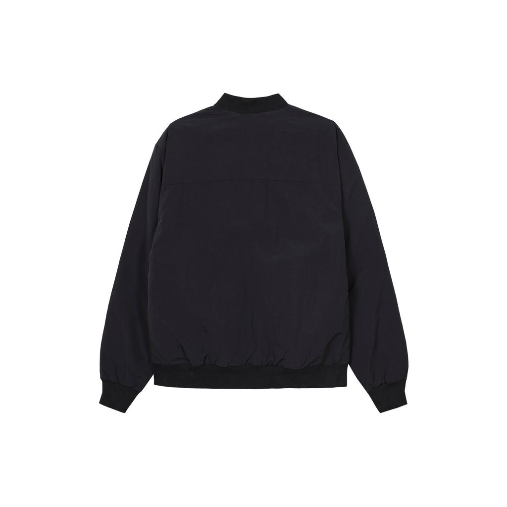 Adidas Теплый пуховик с длинными рукавами и принтом логотипа на молнии, мужская верхняя одежда, черный HN2140