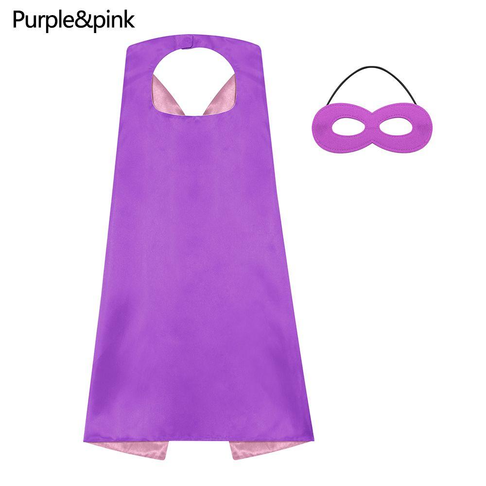 Фестиваль маскарадный костюм Хэллоуин косплей супер герой плащ маска мальчики девочки плащ супергерой костюмы