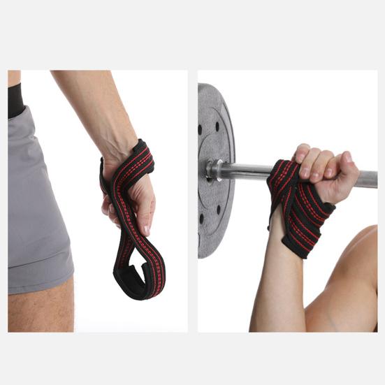 2 шт., подъемный ремень для мужчин и женщин, противоскользящая мягкая лента для тяжелой атлетики, бодибилдинг, пауэрлифтинг, силовые тренировки, домашний тренажерный зал, становая тяга, запястье