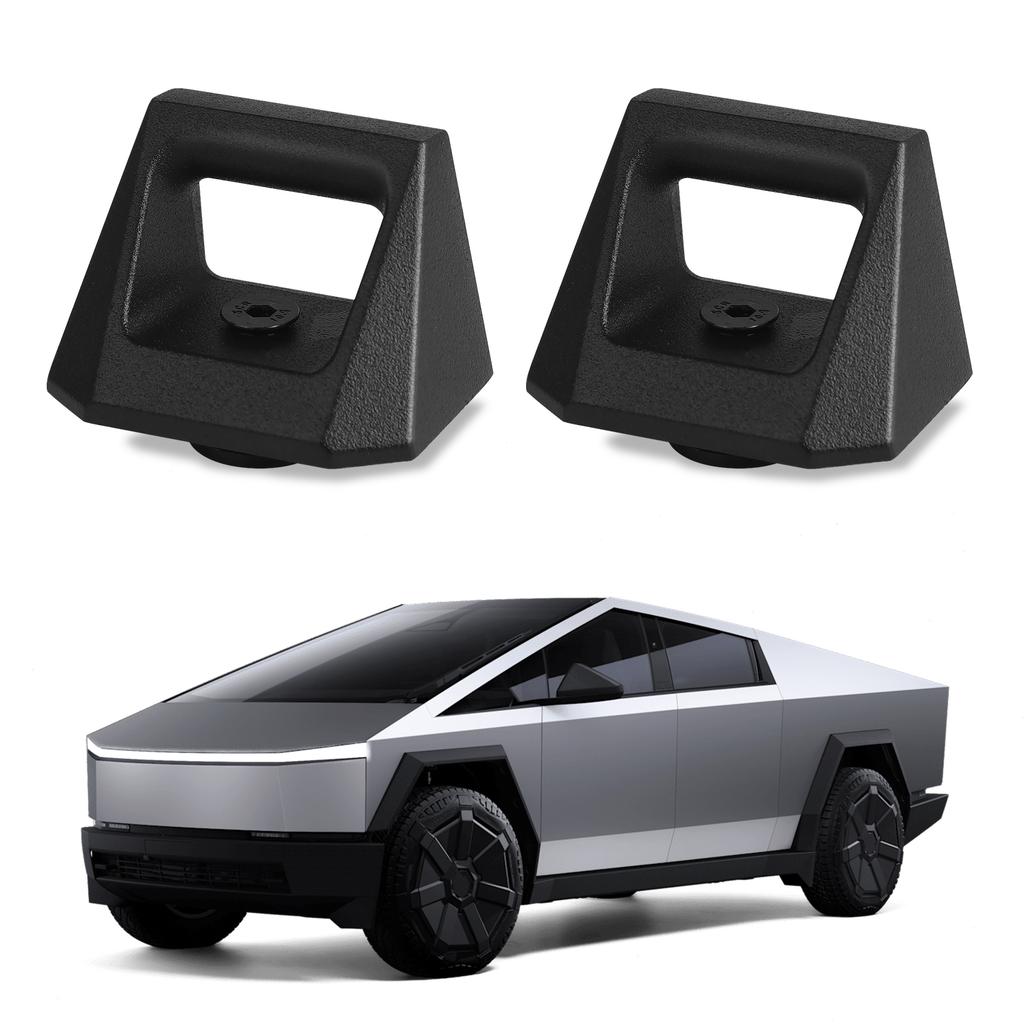 2 шт. Новый крючок-фиксатор на рейку заднего багажника для Tesla Cybertruck 2026 2026 2026 Фиксаторы крючка на L-образную направляющую багажника Автоаксессуары