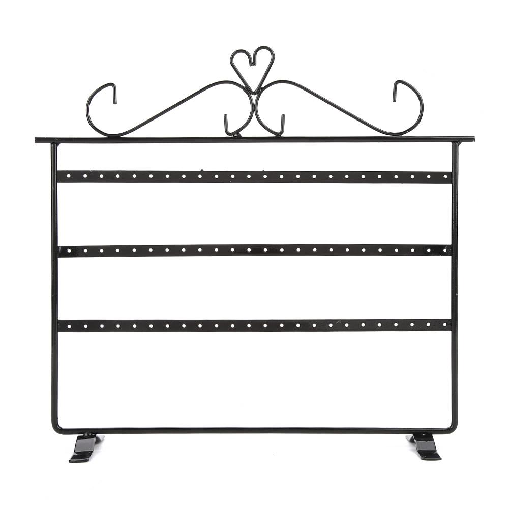 72 отверстия Серьги Ожерелье Браслет Подставки для ювелирных изделий Вешалка Держатель Стойка Античная бронза