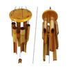 6 Tubes Bamboo Wind Chime Hand-Carved Garden Art Crafts Retro Hang Decorations  Home Decoration