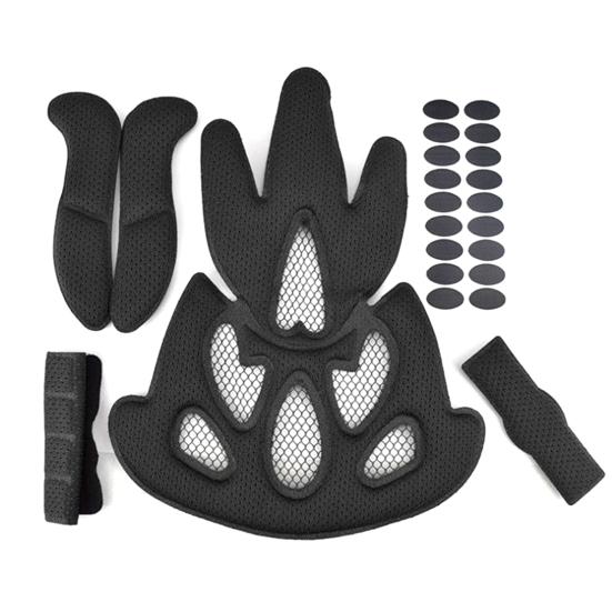 23Pcs/Set Washable Helmet Pad Breathable Quick-drying Sponge Helmet Lining for Helmet