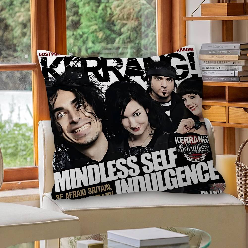 Известные Панк-Группы M-Mindless Self Indulgence Наволочка Дюймы Сельский Декор Домашние Декоративные Подушки для Дивана