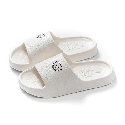 Новые летние тапочки для мужчин и женщин. Нескользящие шлепанцы для ванной. Семейные шлепанцы с героями мультфильмов. Пляжные шлепанцы для пар. Для дома и улицы.