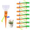 6/15Pcs Plant Watering Devices Self Watering Plant Spikes with Anti-tilting Brackets and Valve Control Switches Suitable for Plants Flowers Vegetables