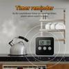 LCD Food Meat Thermometer Digital Display Oven BBQ Timer Baking Cooking Food Thermometer with Remote Probe