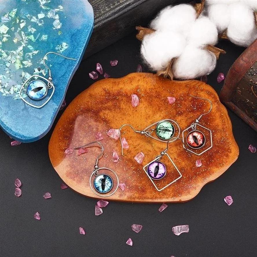 Silicone Coaster Molds Resin Jewelry UV Epoxy Pressed Flower Irregular Cloud Shape Molds For Jewelry Making Tools DIY Craft