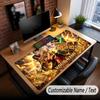 Custom Name Extended Mouse Pad,One Piece Gaming Desk Mat For Home Office Desktop Decor