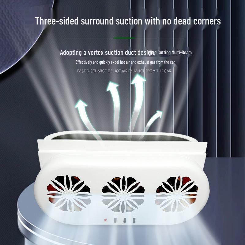 Солнечный автомобильный вентилятор для вентиляции и охлаждения