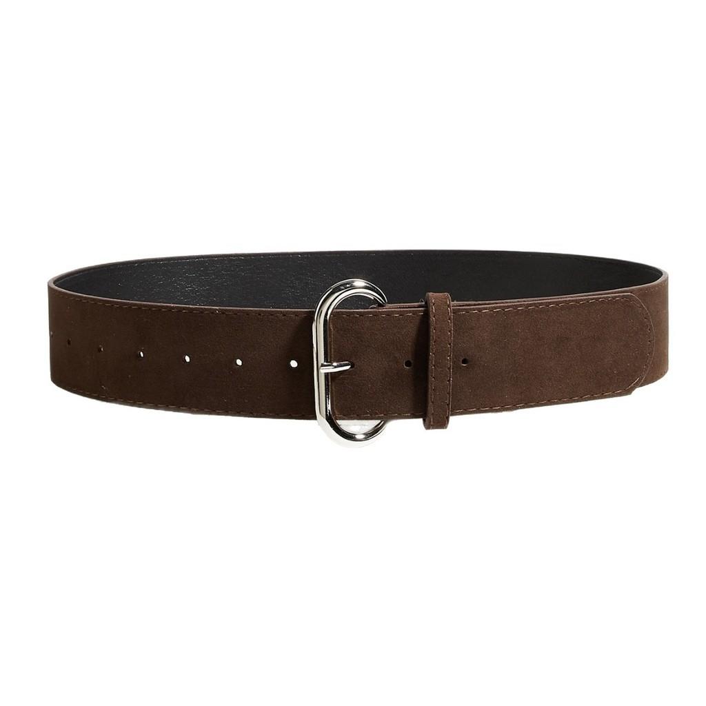 Уличный стиль Однотонный Замшевый Женский Повседневный Широкий Ремень Для Модных Женских Аксессуаров