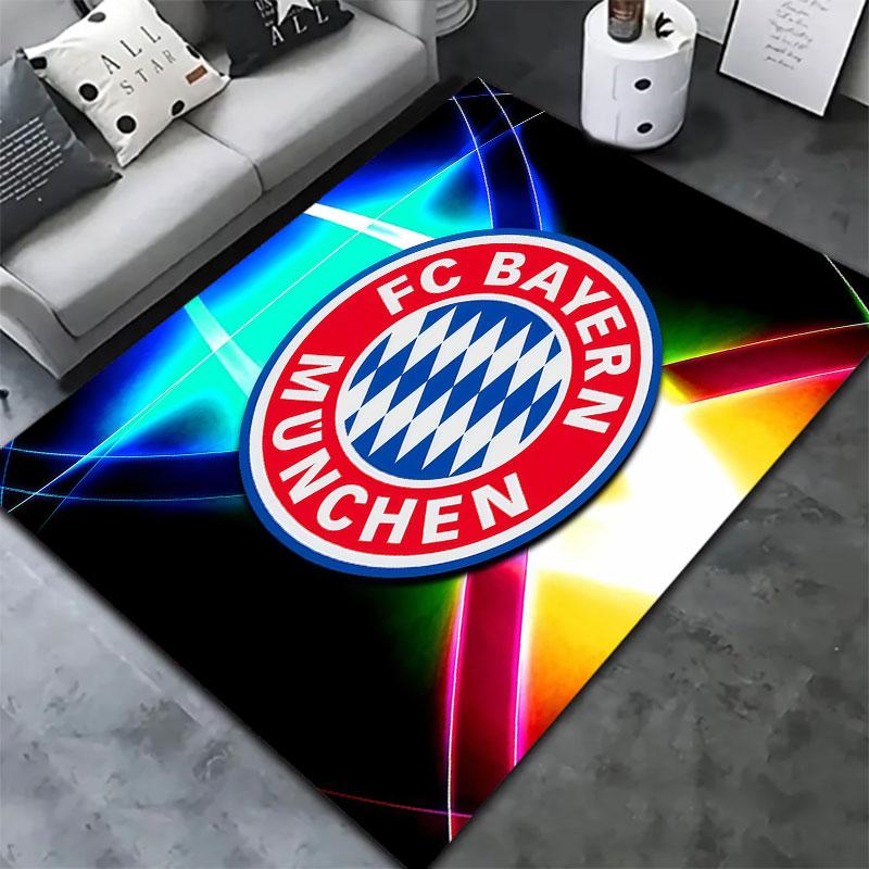 Ковер FC Bayern München для гостиной, спальни, дома, дивана, детской игровой, нескользящий коврик
