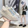 Sports Shoes Full of Diamonds Casual Platform Shoes All-match Rhinestone Single Shoes