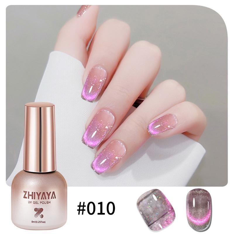 8 мл 9D Cat Магнитный гель-лак для ногтей Soak Off Gel Nail Art УФ-гель-лак