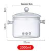 High-Capacity Borosilicate Glass Soup Pot with Double Handles for Electric Ceramic Stoves
