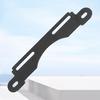 Motorcycle License Plate Holder Sturdy Replacement Black Number Plate Bracket for