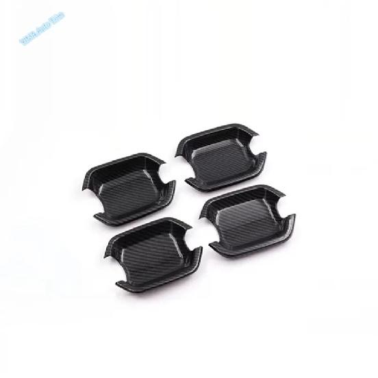 Car Door Outside Handles Door Bowls Sticker Cover Trim For Mitsubishi Pajero V97 V93 V80 Montero Limited 2009 - Accessories