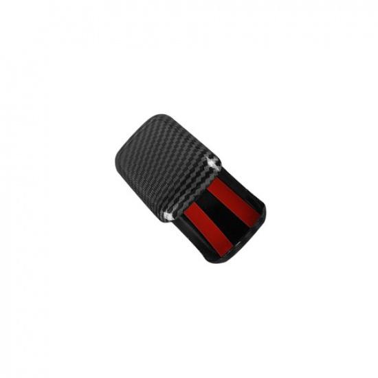 Gear Shift Knob Head Cover Trim Carbon Fiber ABS For Volvo XC90 XC60 XC40 S90