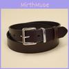 Cowhide Classic Leather Belt Stylish Durable Women Business Accessory Casual