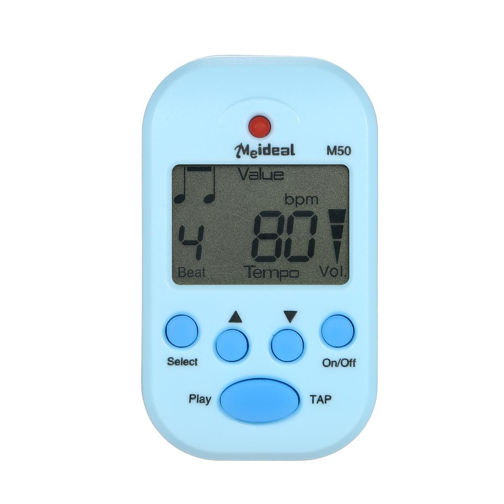 Мини цифровой метроном M50 Tempo Metronome Clip-On Electronic Metronome Pocket Metronome Подходит для гитары, фортепиано, скрипки, барабана
