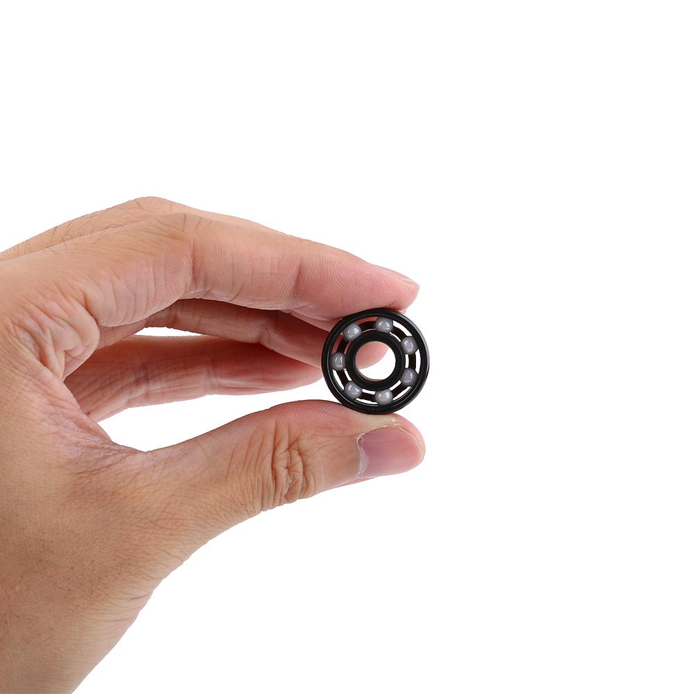 1pc Miniature 608 Hybrid Ball Bearing Ceramic Balls for Fingertip Toy Spinner 8*22*7mm