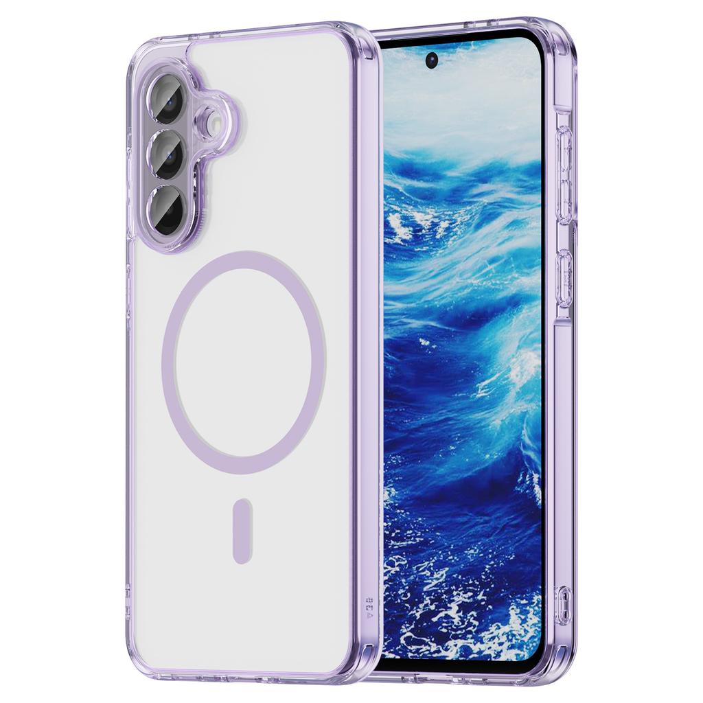 For Samsung Galaxy A36 5G Phone Case, Magnetic Shockproof Transparent Cover for Samsung Galaxy A36 5G
