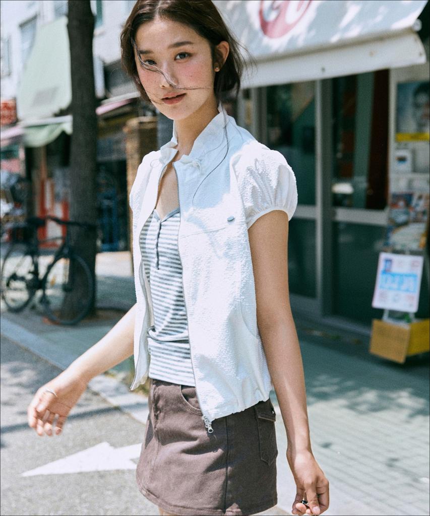 MIXXO Denim Skirt Pants_Miwthg716J