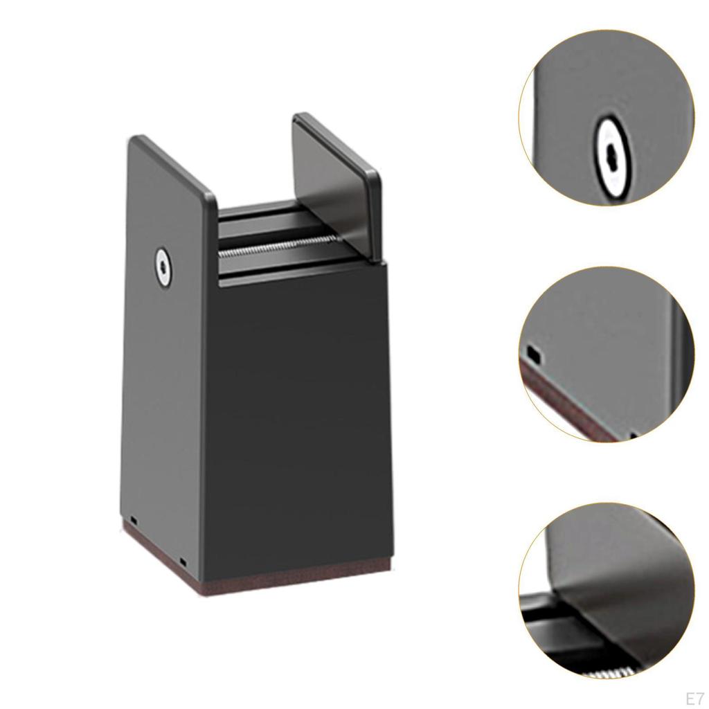 4 Pieces Bed Risers Furniture Lifts Shockproof Anti Slip Chair with