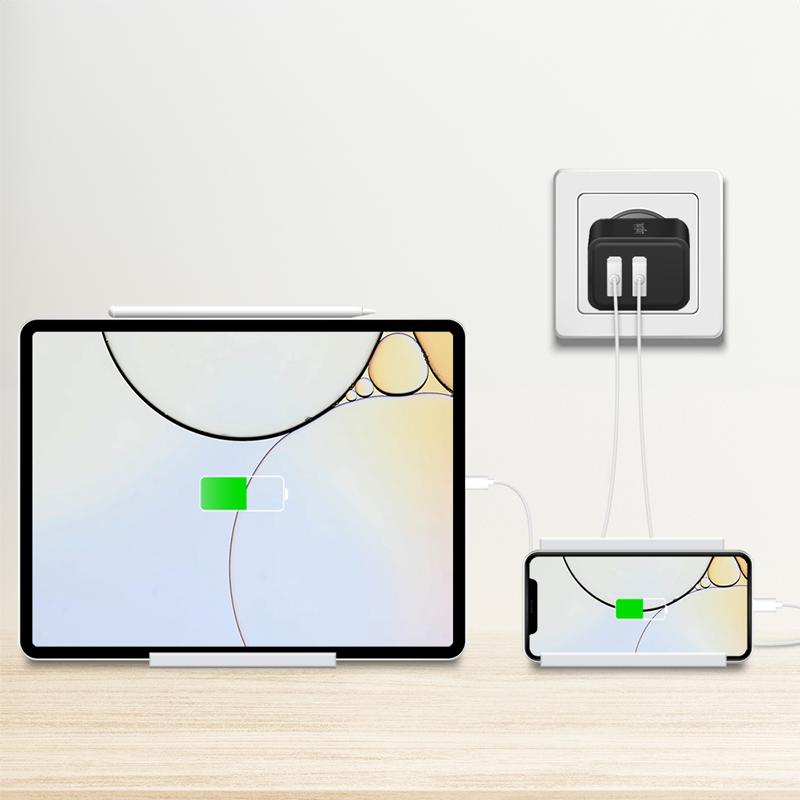 LogiLink USB Travel Adapter 2x 2.4A Fast Charging, 12W USB Charger