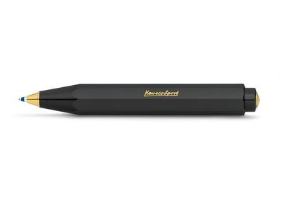 Шариковая ручка Kaweco Classic Sport Черная, На масляной основе, CSBP-BK, Официально импортирована