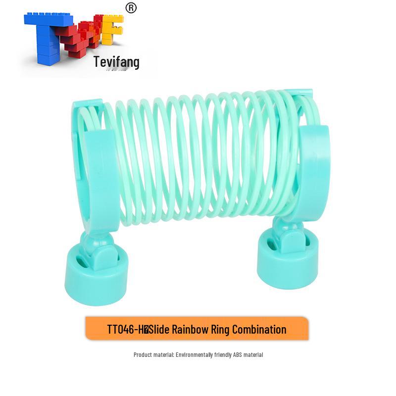 Large Particle Ball Track Building Blocks for Kids