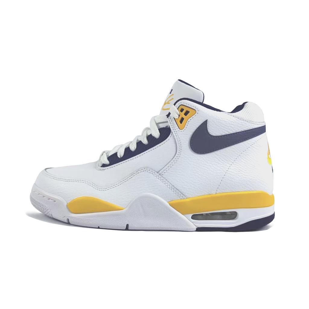 Nike Flight Legacy Амортизация Нескользящая Износостойкая Высокие Винтажные Баскетбольные Кроссовки Мужские Белые BQ4212-102(Команда183-)