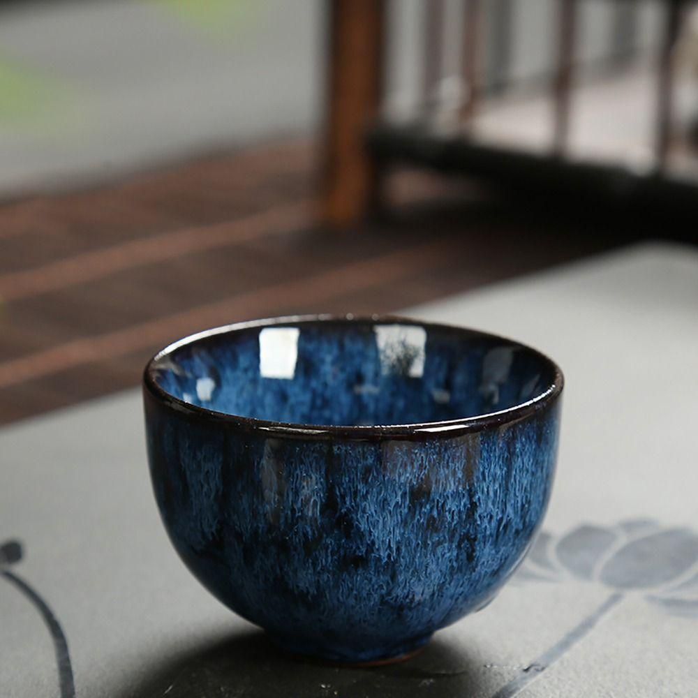 Kung Fu Ceramic Teacup Crude Pottery Tea Bowl Creative Drinkware