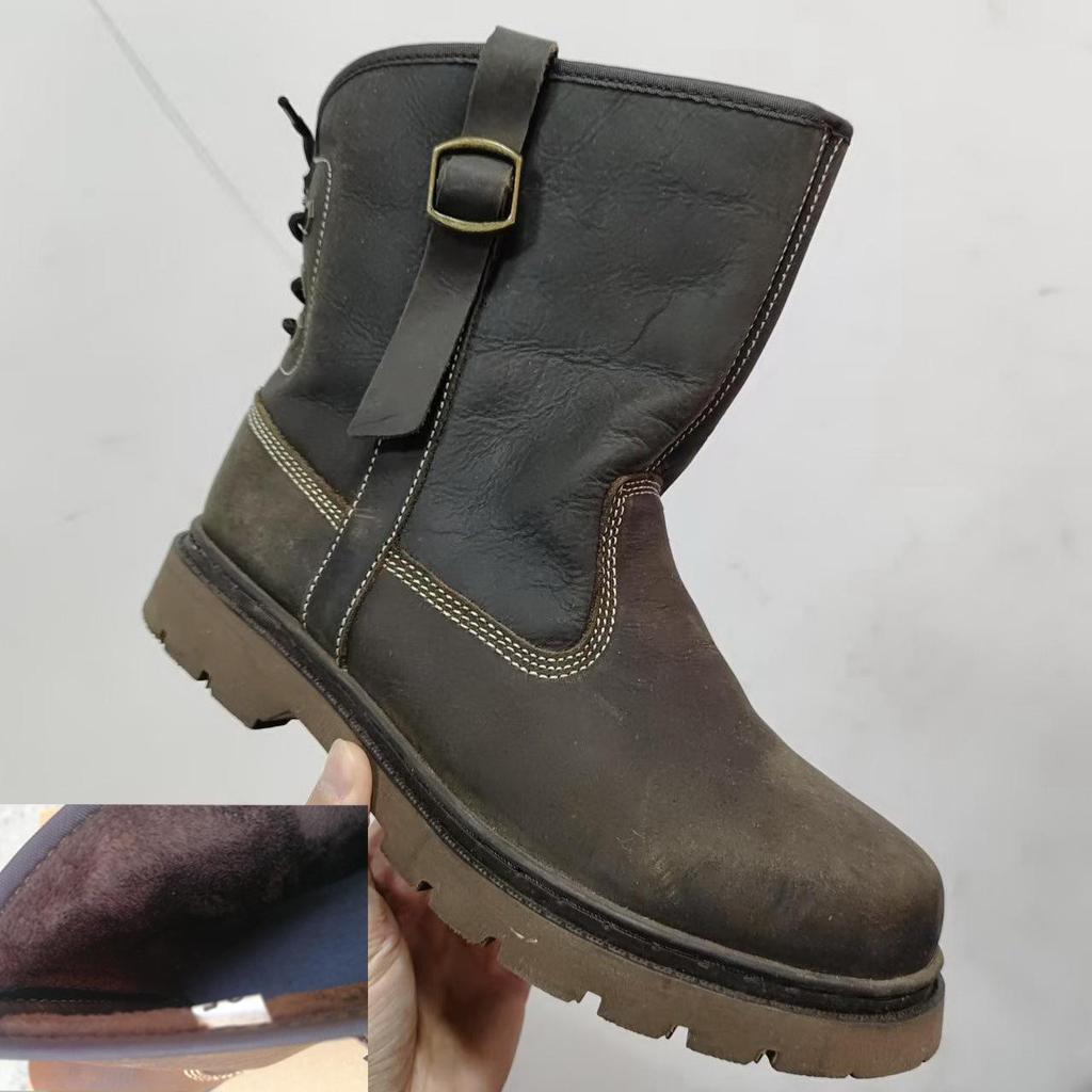 Специальное предложение: Короткие ботинки из натуральной кожи — унисекс, ретро-стиль для верховой езды и Мартина, дышащие и модные