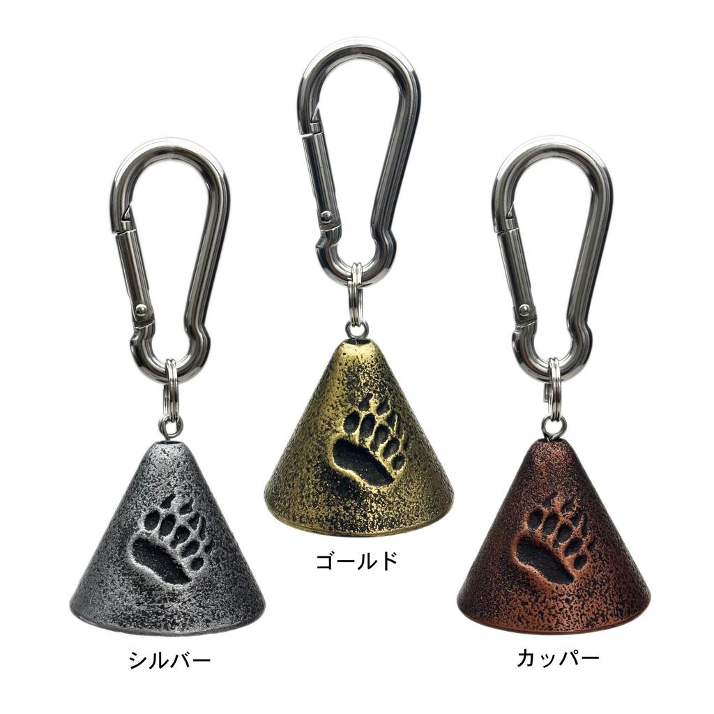 Чугунный колокольчик-медведь Nanbu Ichiudo Медведь со стальным карабином ITCHU-DO [КОЛОКОЛЬЧИК] (медь)