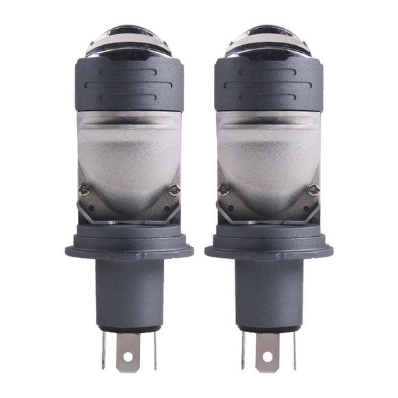 Three SANVI 3-inch Universal Bi-Beam LED Fog Lights: 35W White and Yellow Matrix Headlights