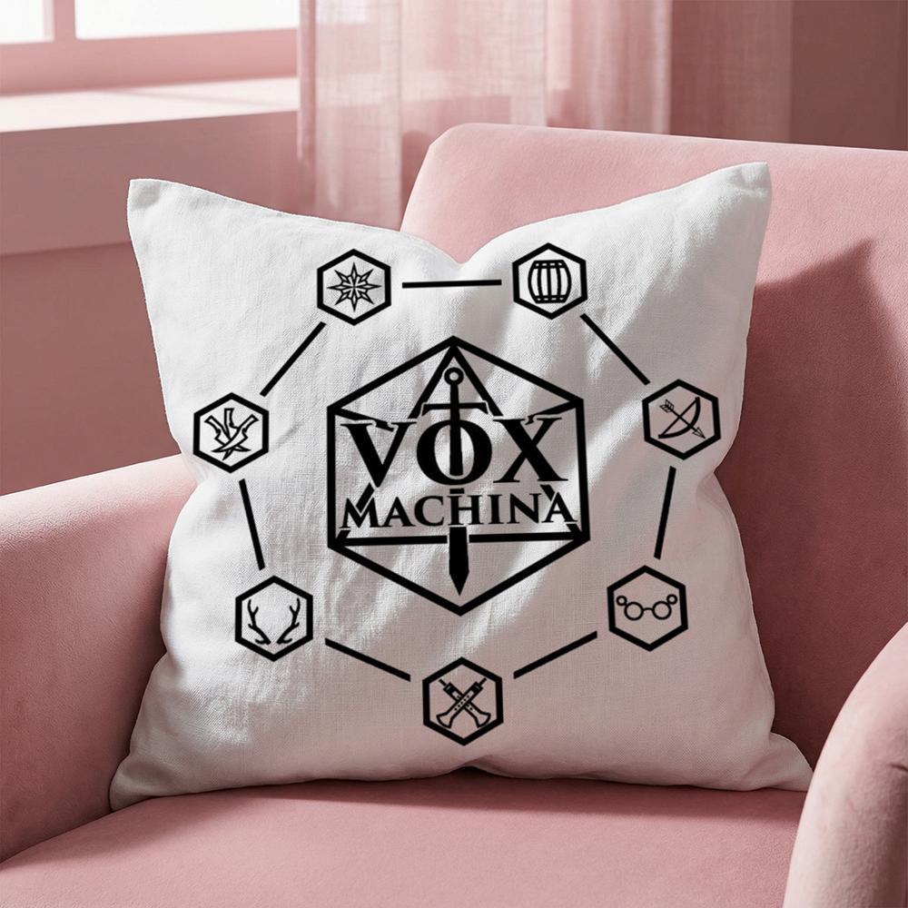 Чехол-подушка The Legend V-vox Machina для разных ситуаций, для дома и автомобиля - Двусторонний, Мягкий и прочный для ежедневного использования